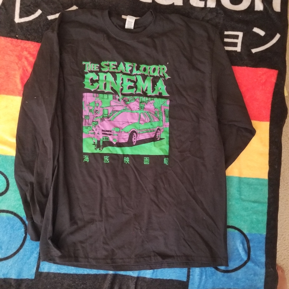 Seafloor cinema long sleeve tshirt
